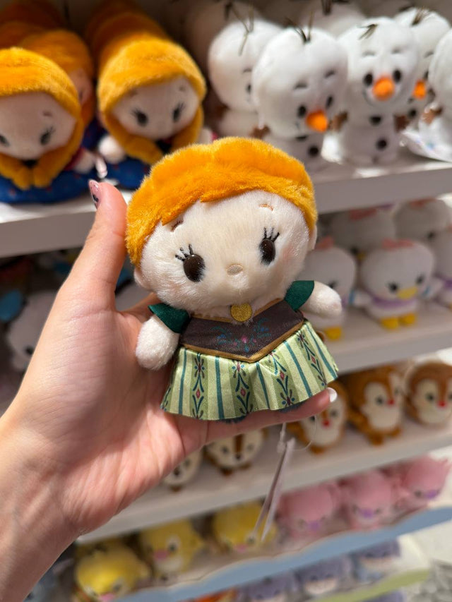 Mini Peluche Ana Disney Vestido Verde