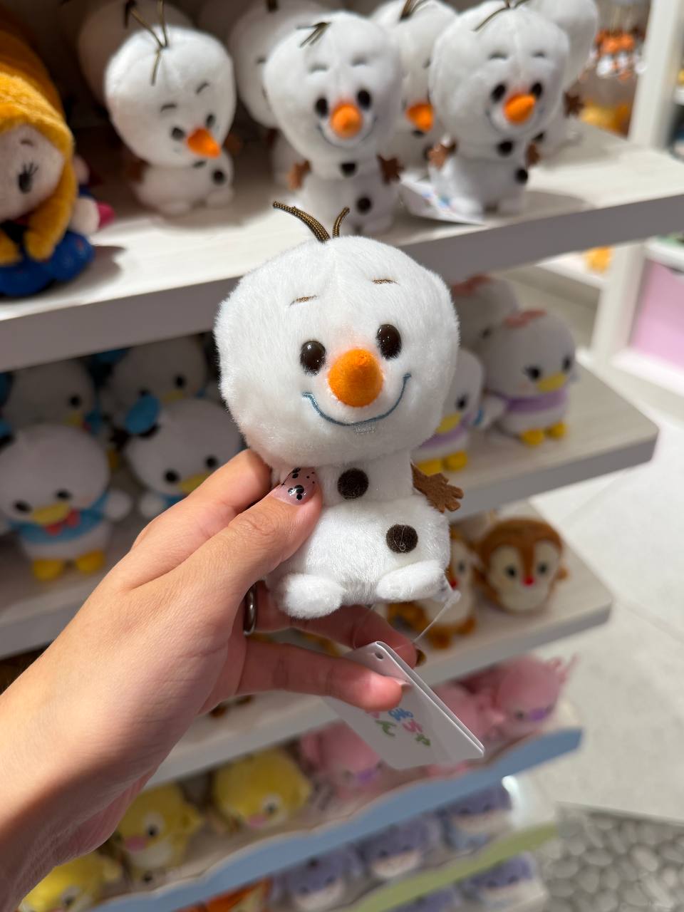 Mini Peluche Olaf Disney Tokyo