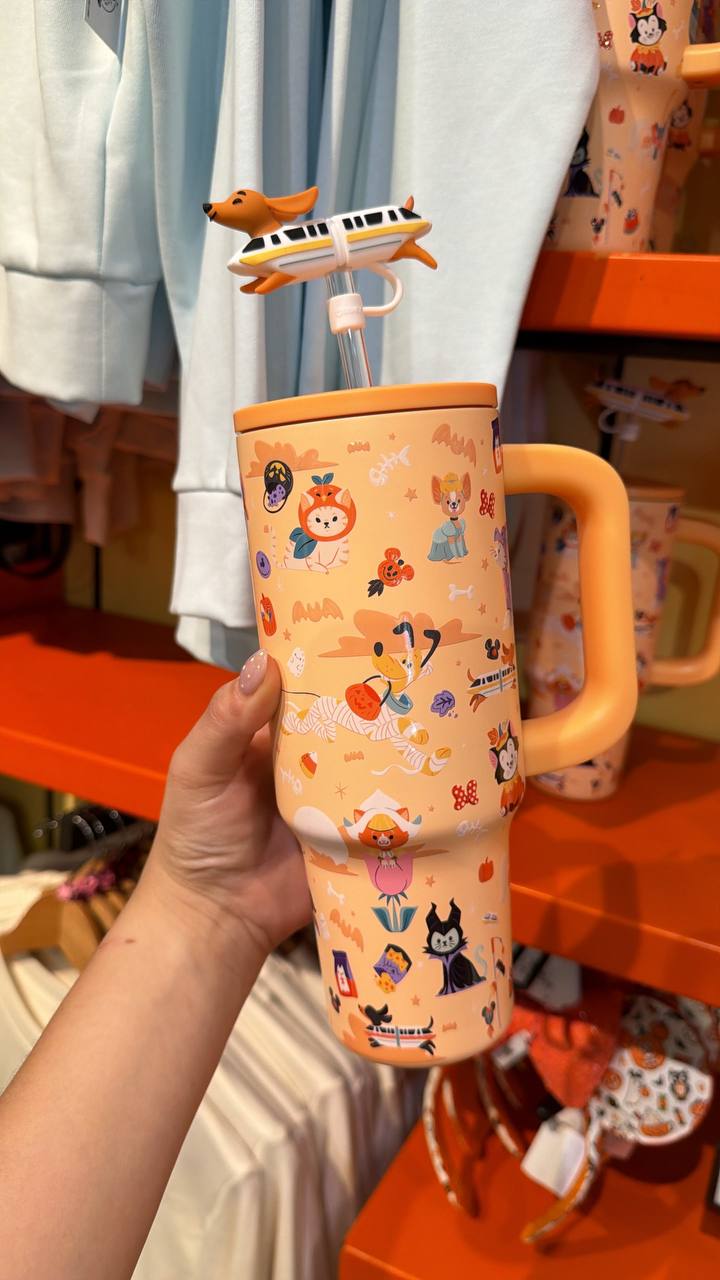 Vaso Térmico Perritos Disney Halloween