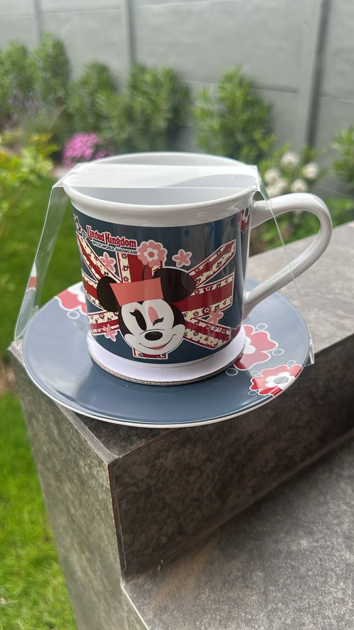 Tazón Minnie UK con Platillo