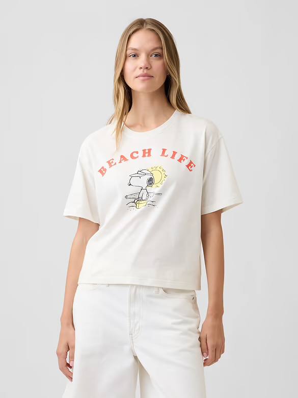 Polera Snoopy Beach Life