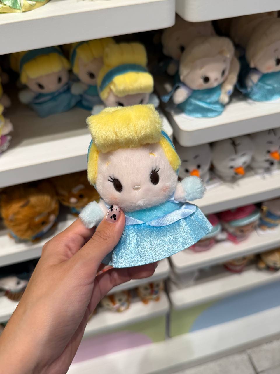 Mini peluche Cenicienta Vestido Azul