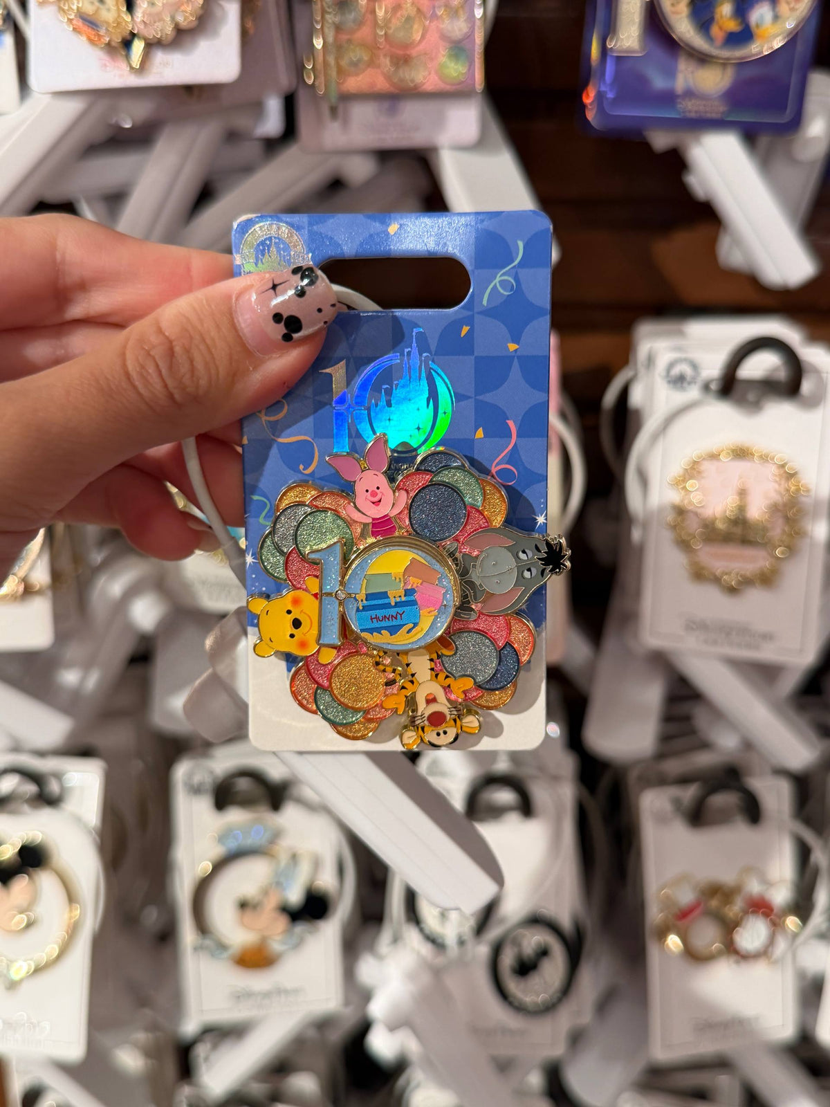Pins Winnie the Pooh 10° Aniversario