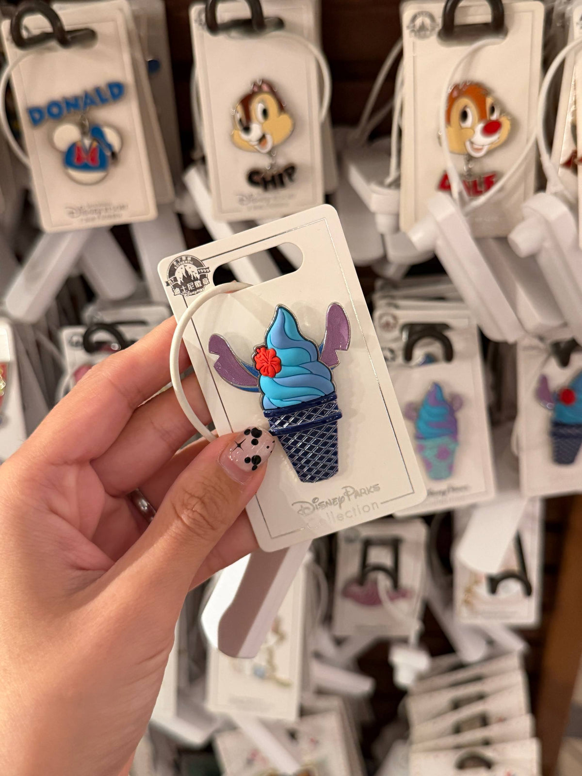 Pin Stitch Cono de Helado