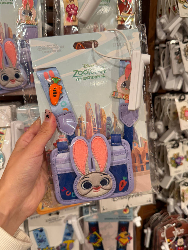 Lanyard Judy Hopps Zootopia con Bolsillo Lavanda