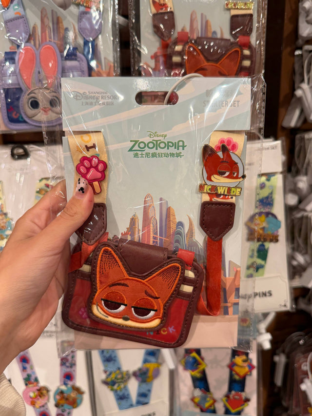 Lanyard Nick Wilde Zootopia con Bolsito