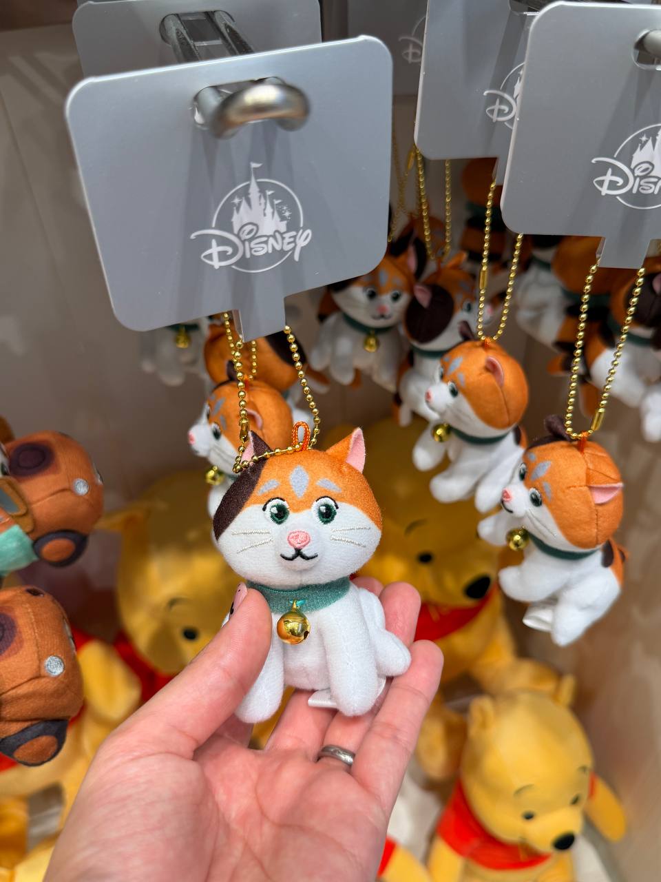 Llavero Gato Disney con Cascabel