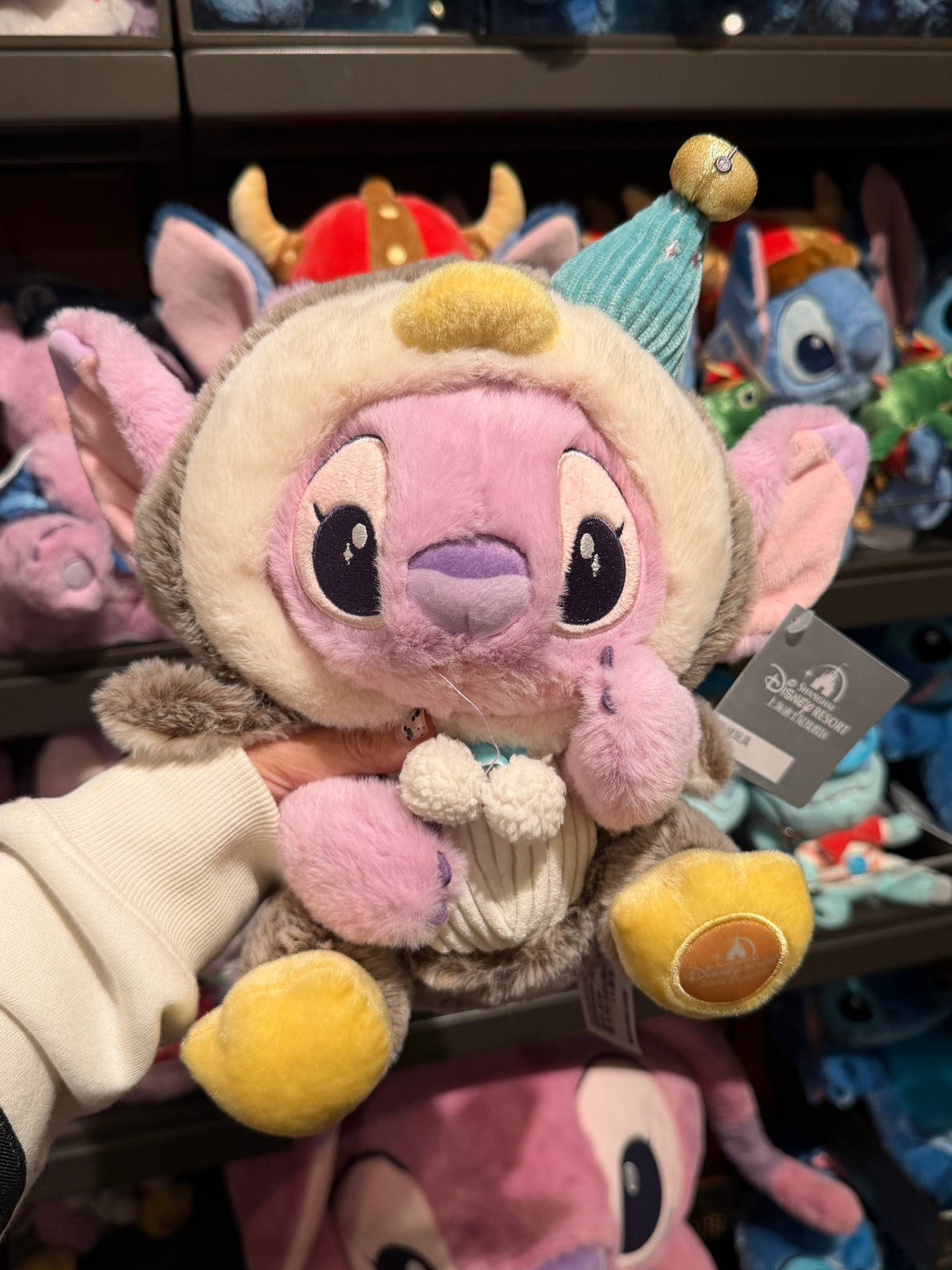 Peluche Ángel como Erizo Disney