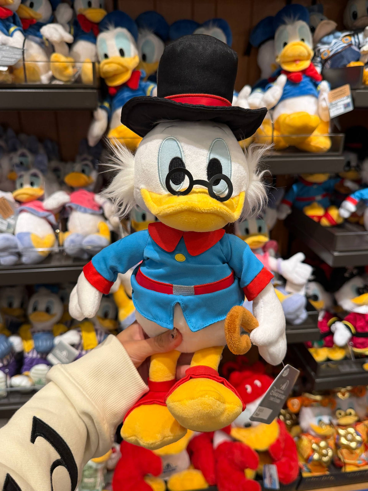 Peluche Tío Rico con Sombrero de Copa