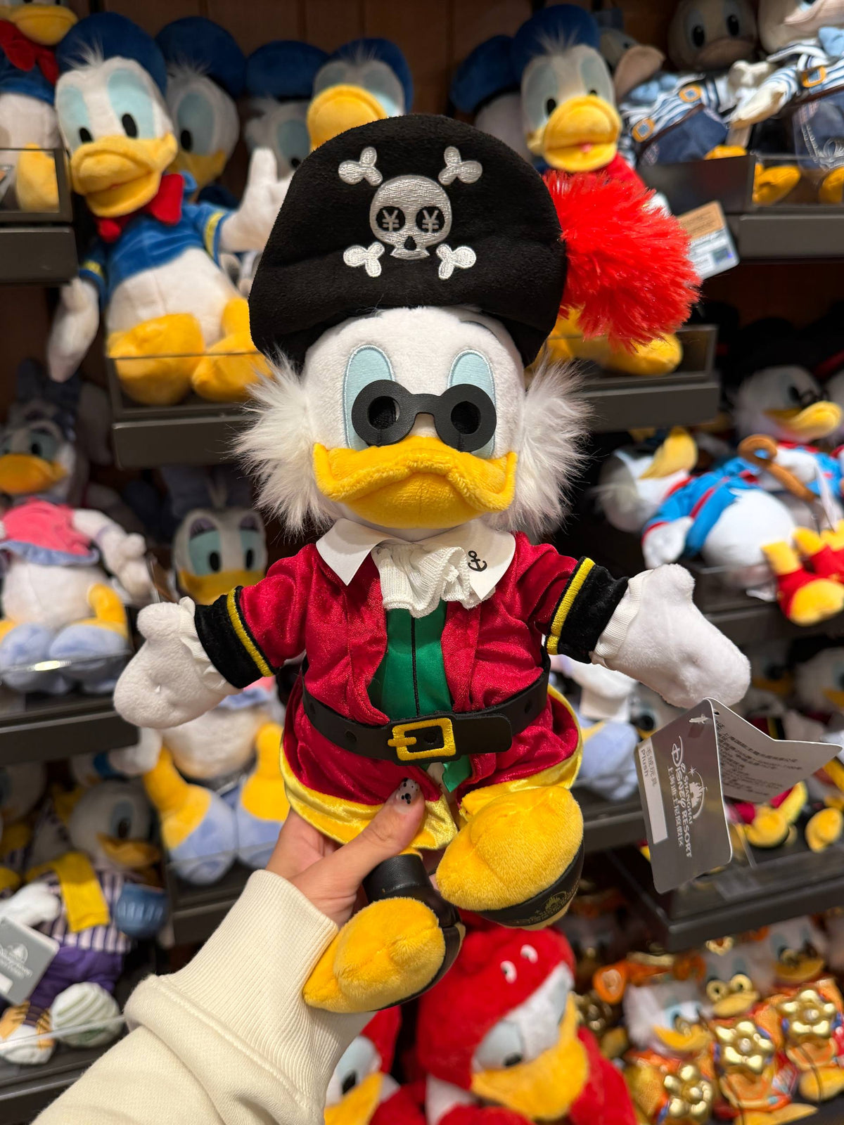 Peluche Tío Rico Pirata