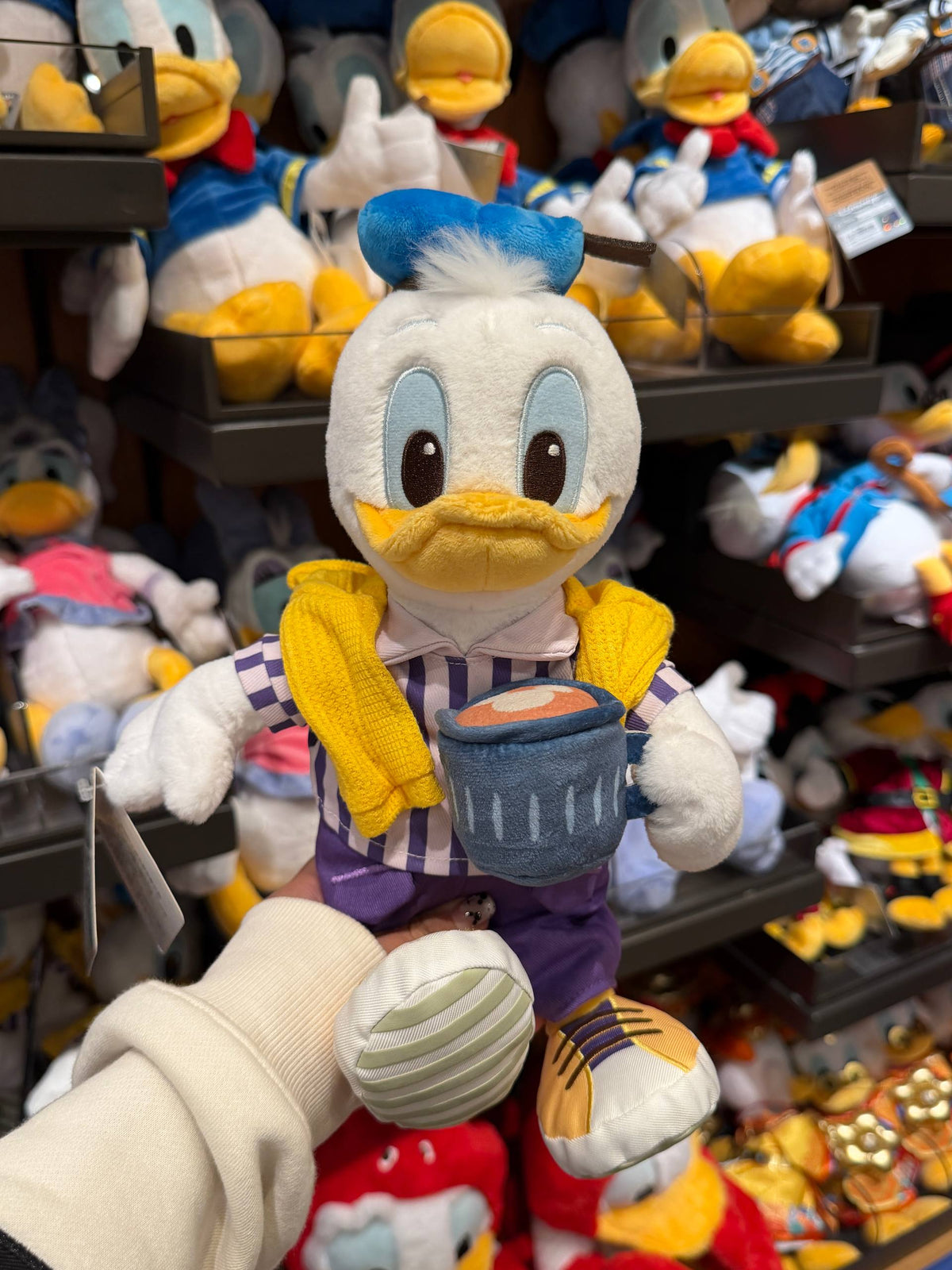 Peluche Donald de Mickey's Café