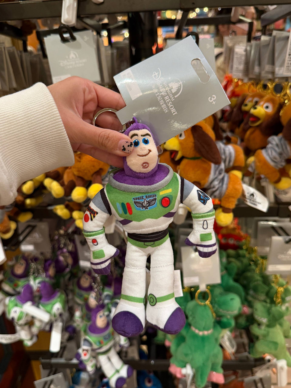 Llavero Buzz Lightyear con Traje Espacial