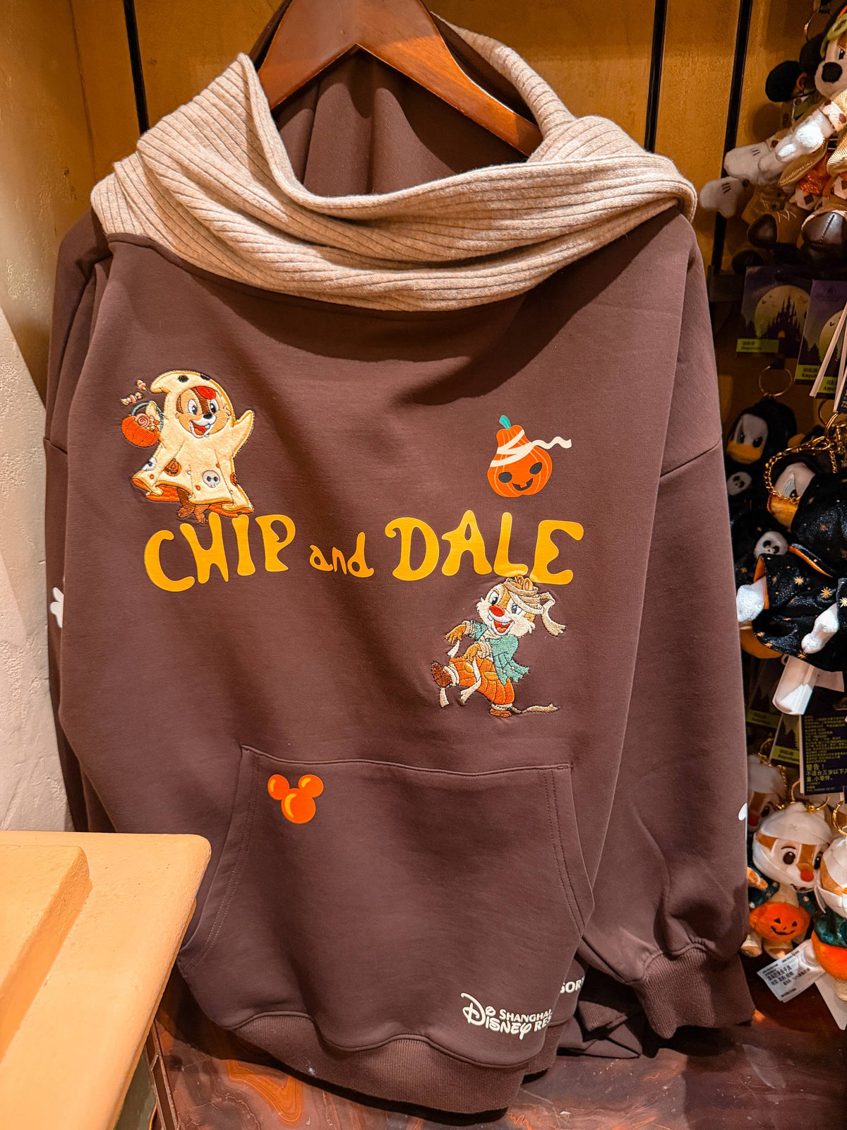 Polerón Chip y Dale Halloween