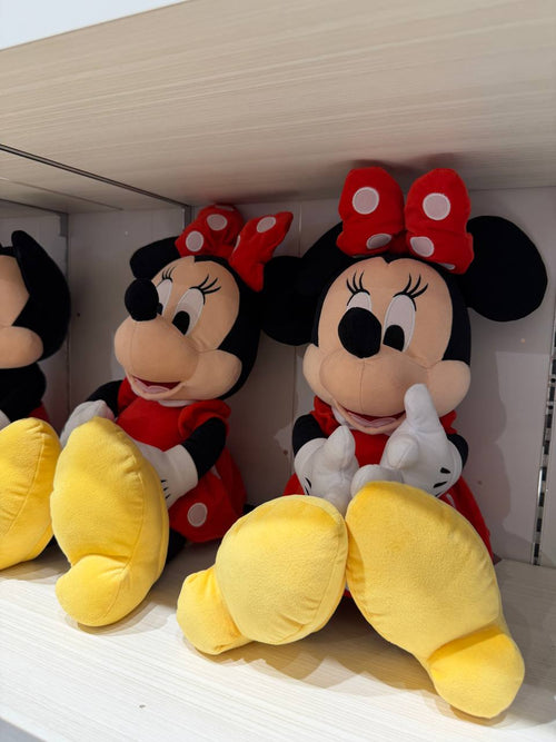Peluche Minnie con Lazo Rojo