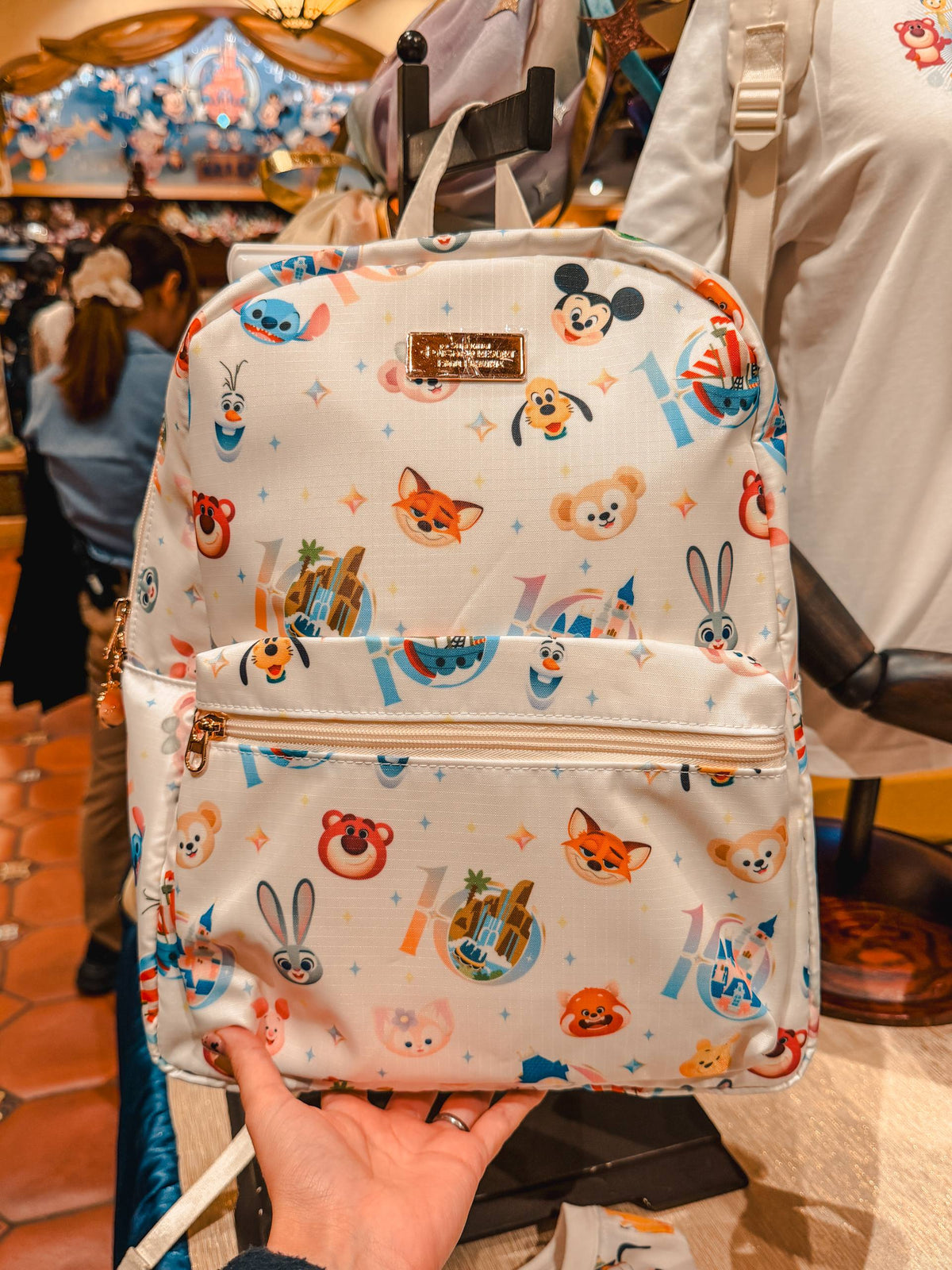 Mochila Disney 10th Aniversario Personajes