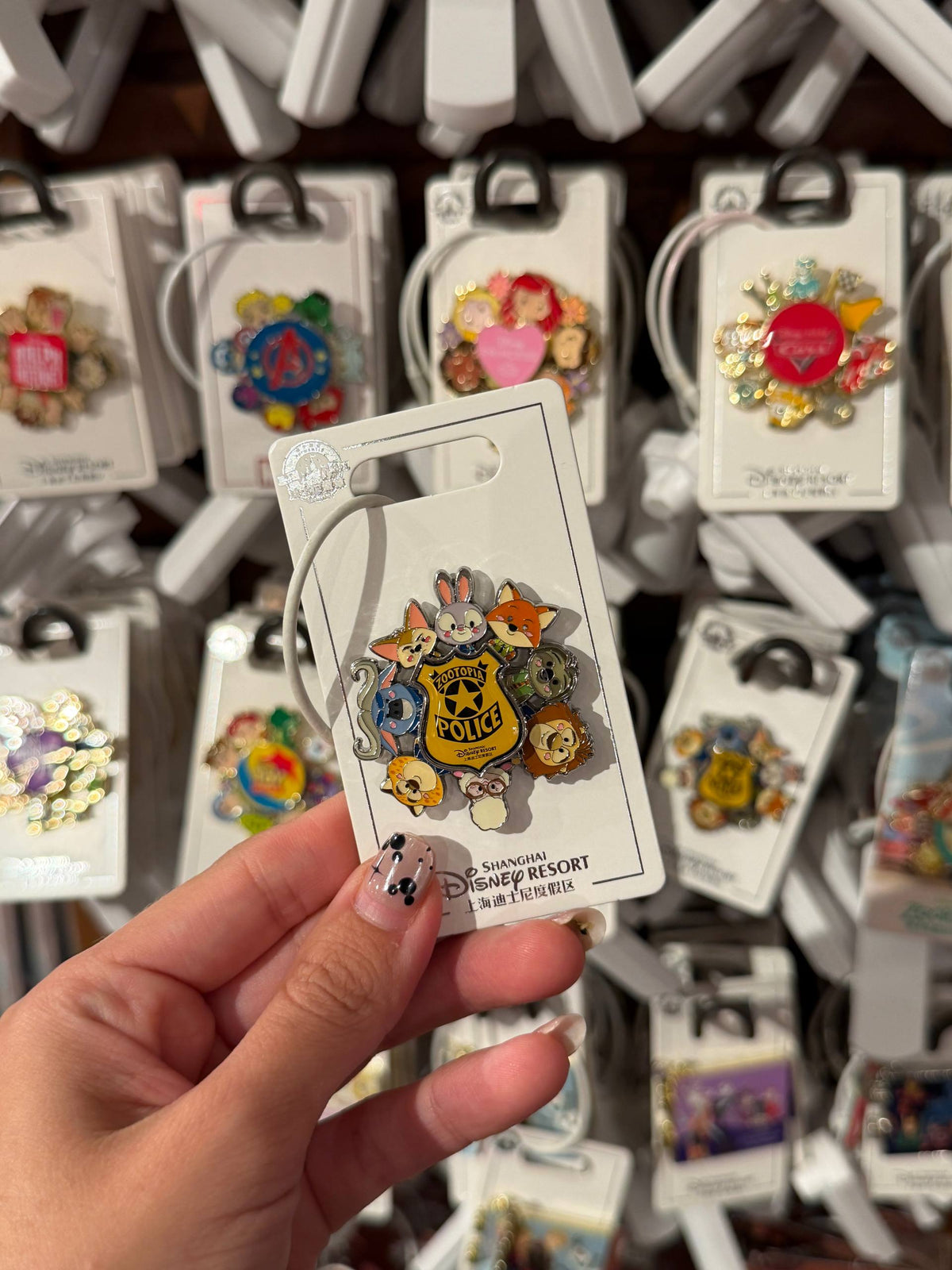 Pin Giratorio Zootopia Police