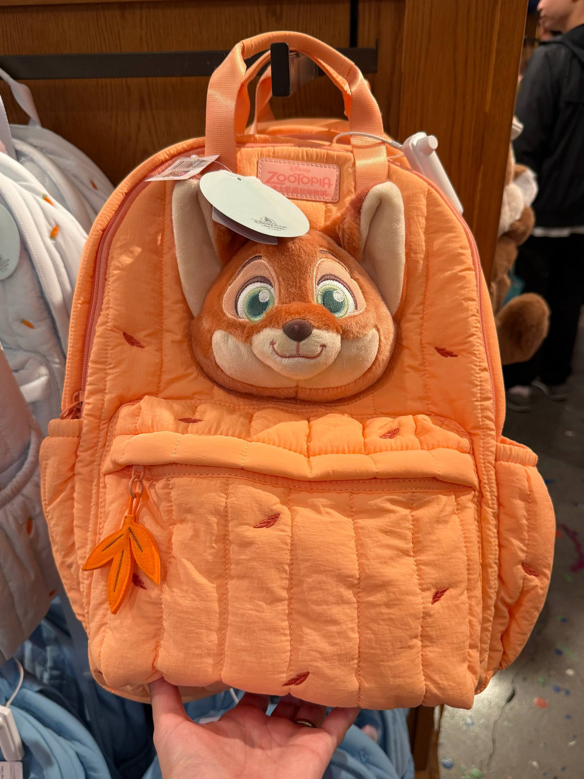 Mochila Nick de Zootopia Naranjo