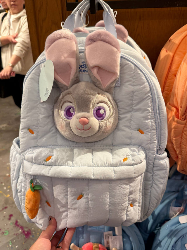 Mochila Judy Hopps con Orejas y Zanahorias