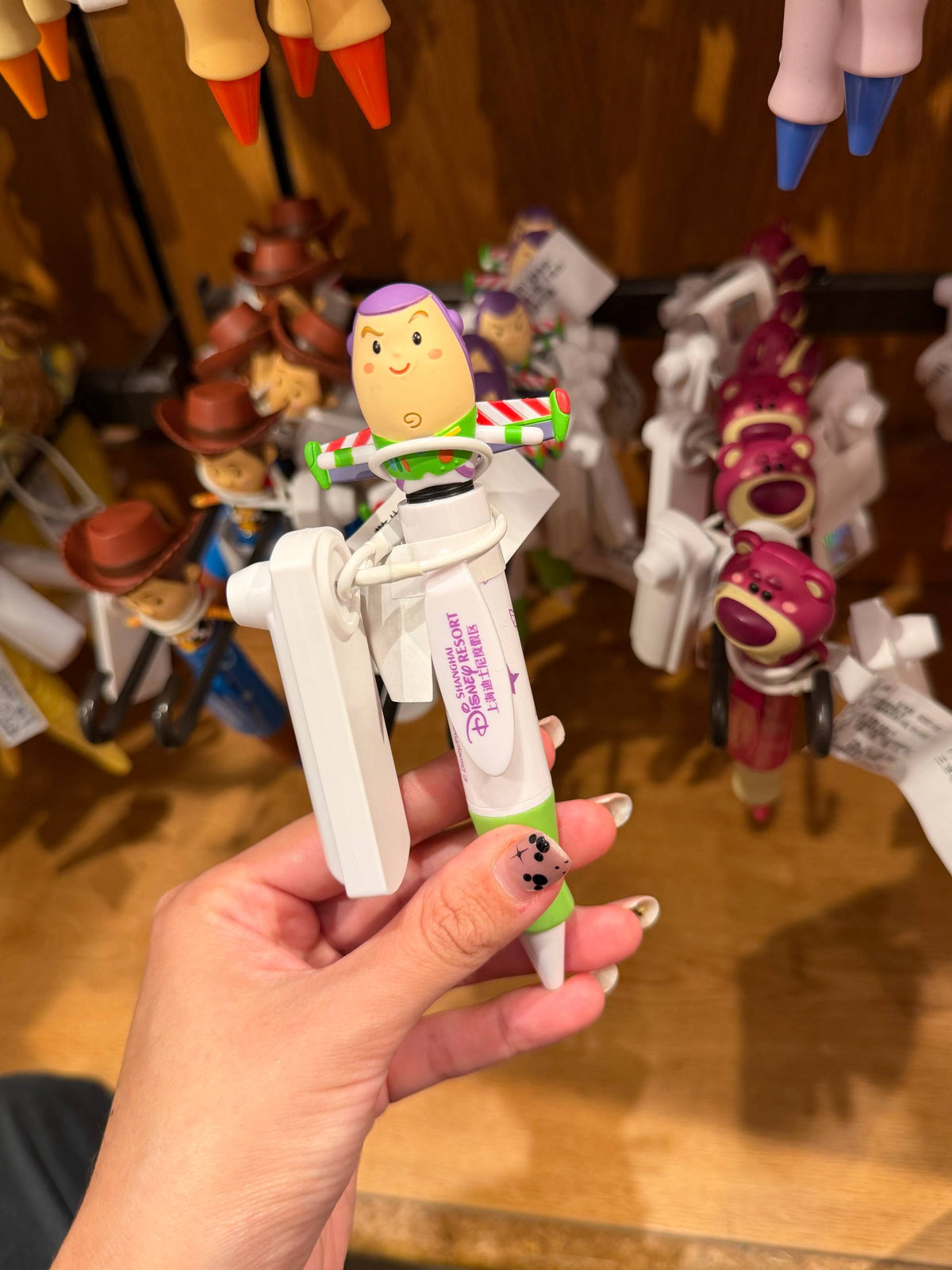 Lapicera Buzz Lightyear Shanghai Disney