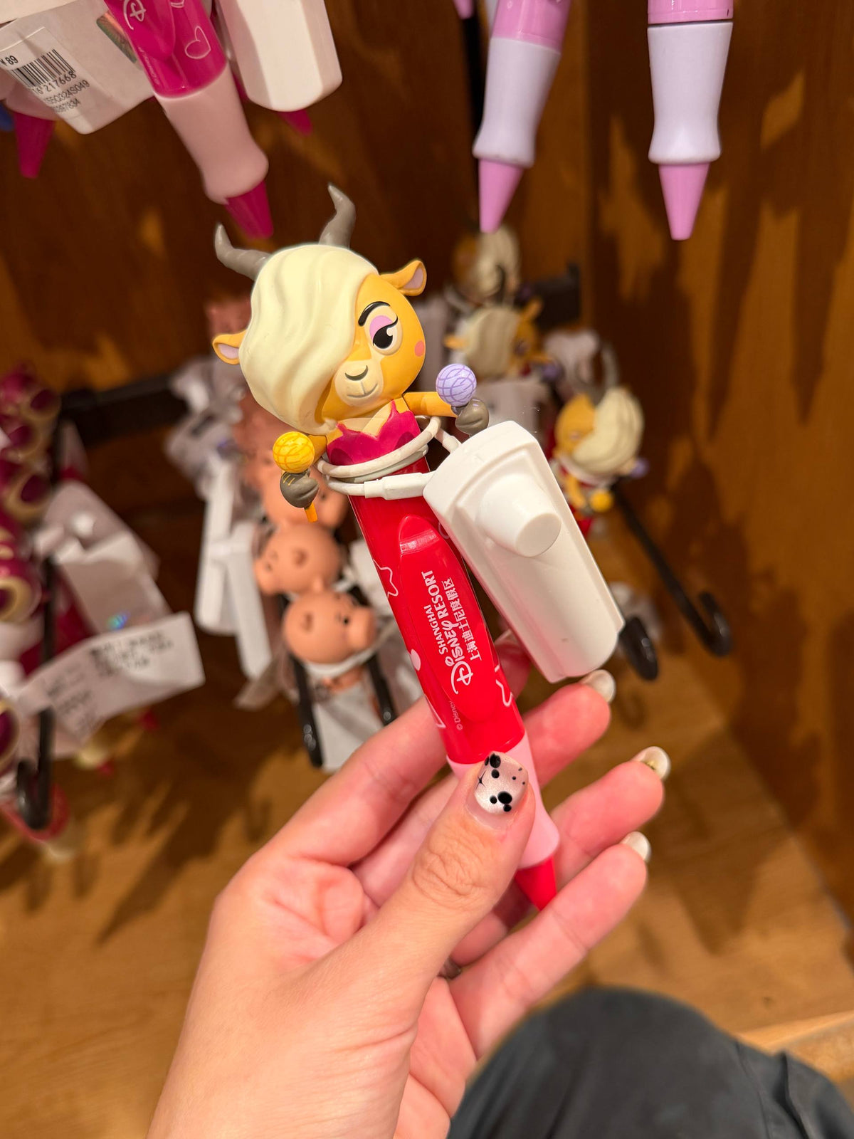 Lapicera Disney con Figura de Cabrita