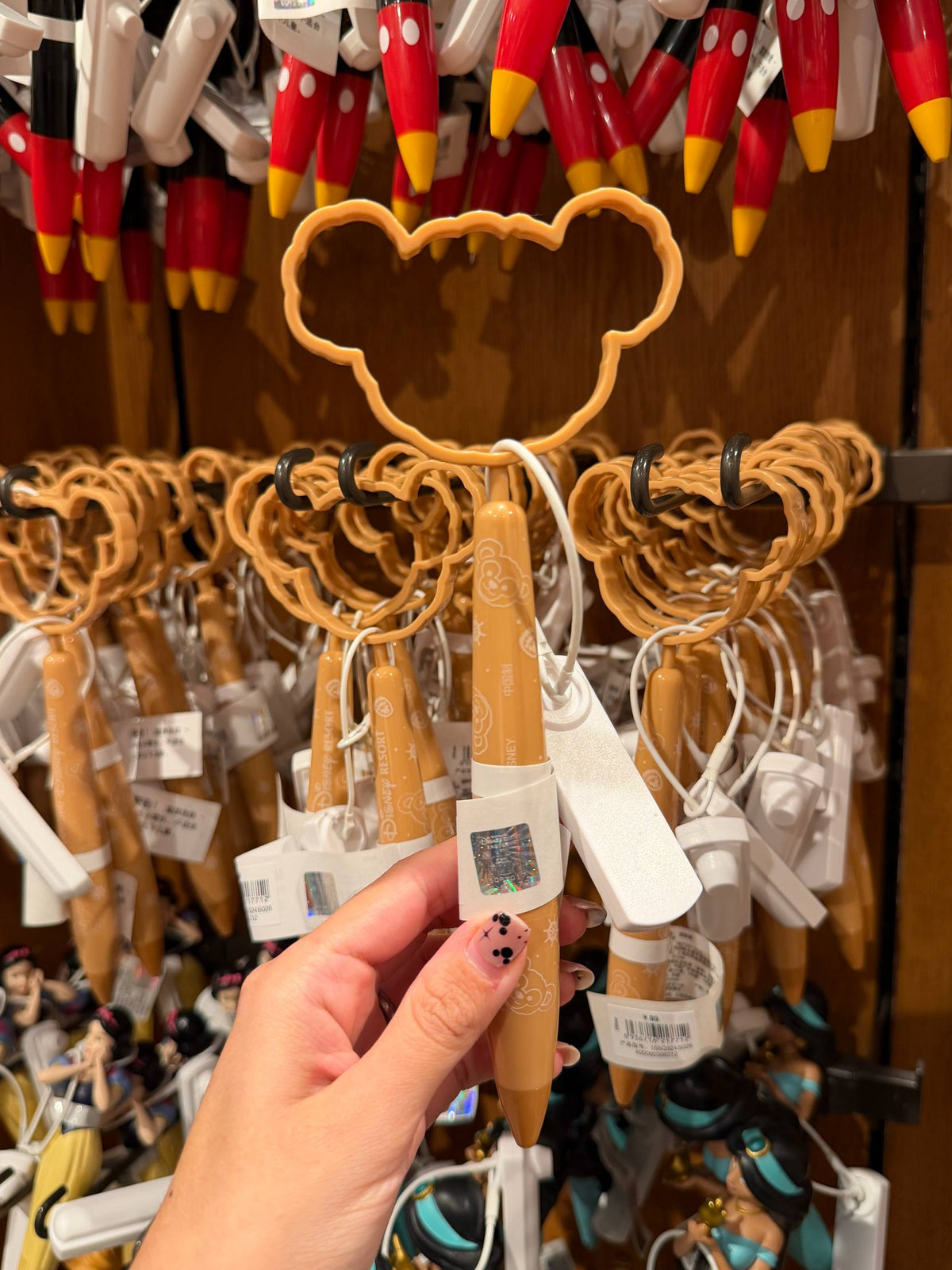 Lapicera Duffy Disney Shanghai con Cabeza de Oso