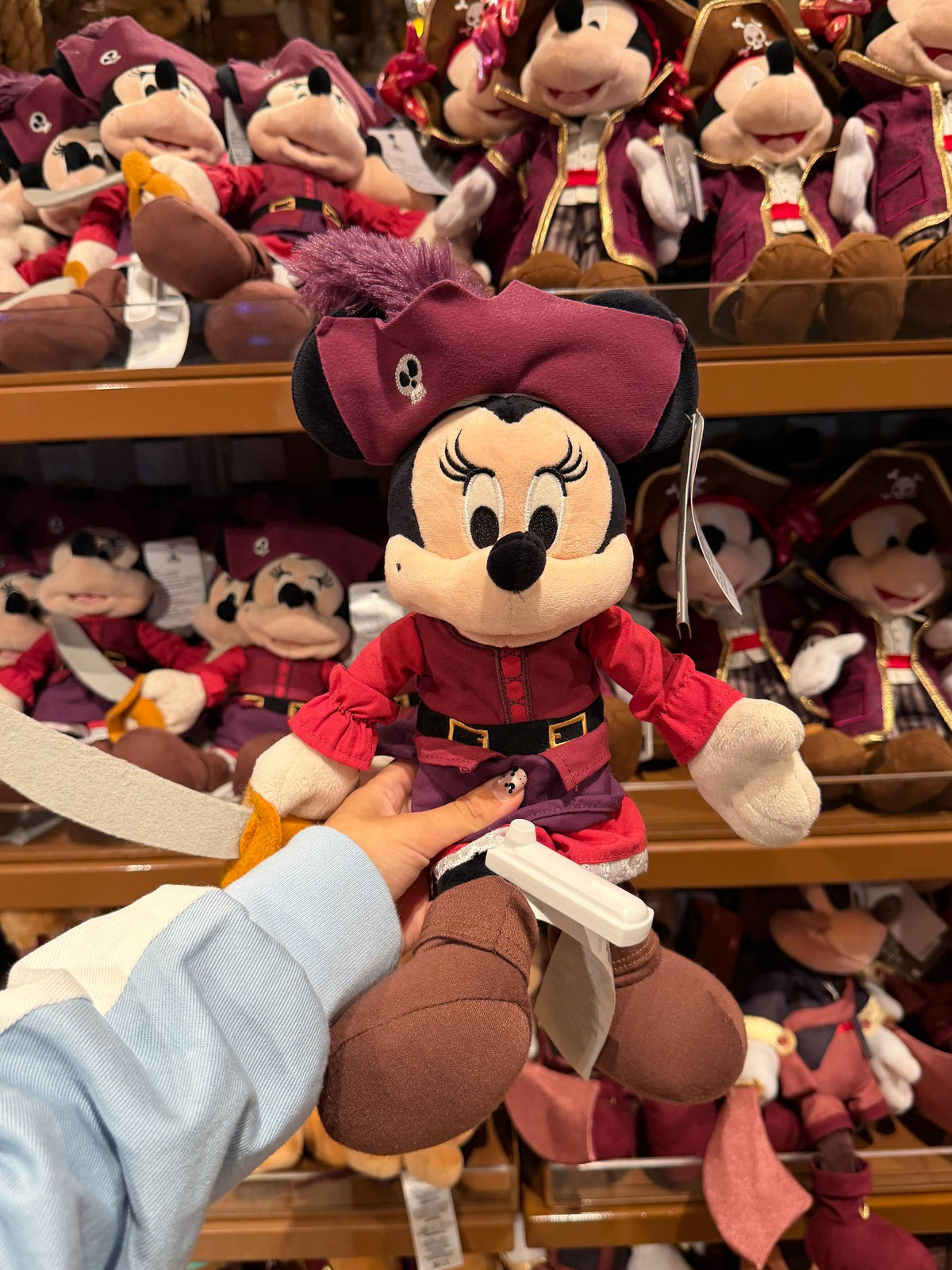 Peluche Minnie Pirata Disney
