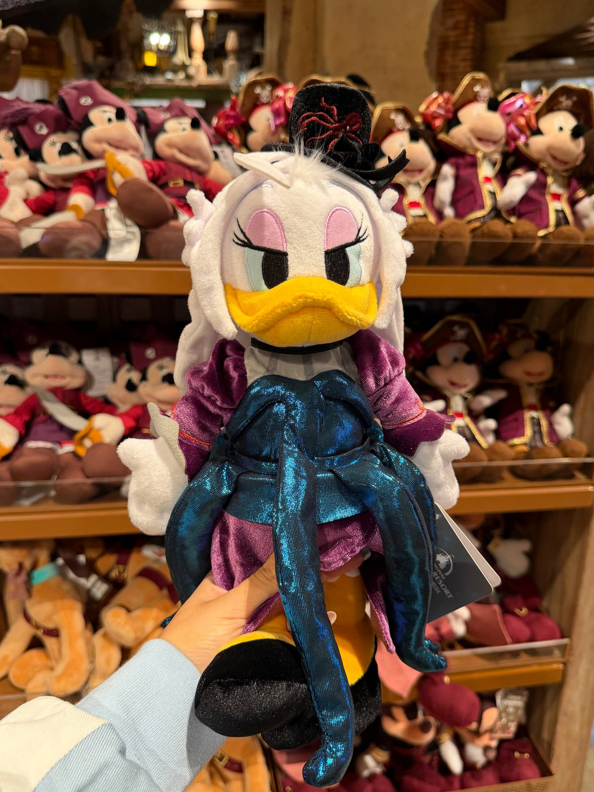 Peluche Daisy Duck Disfrazada de Úrsula