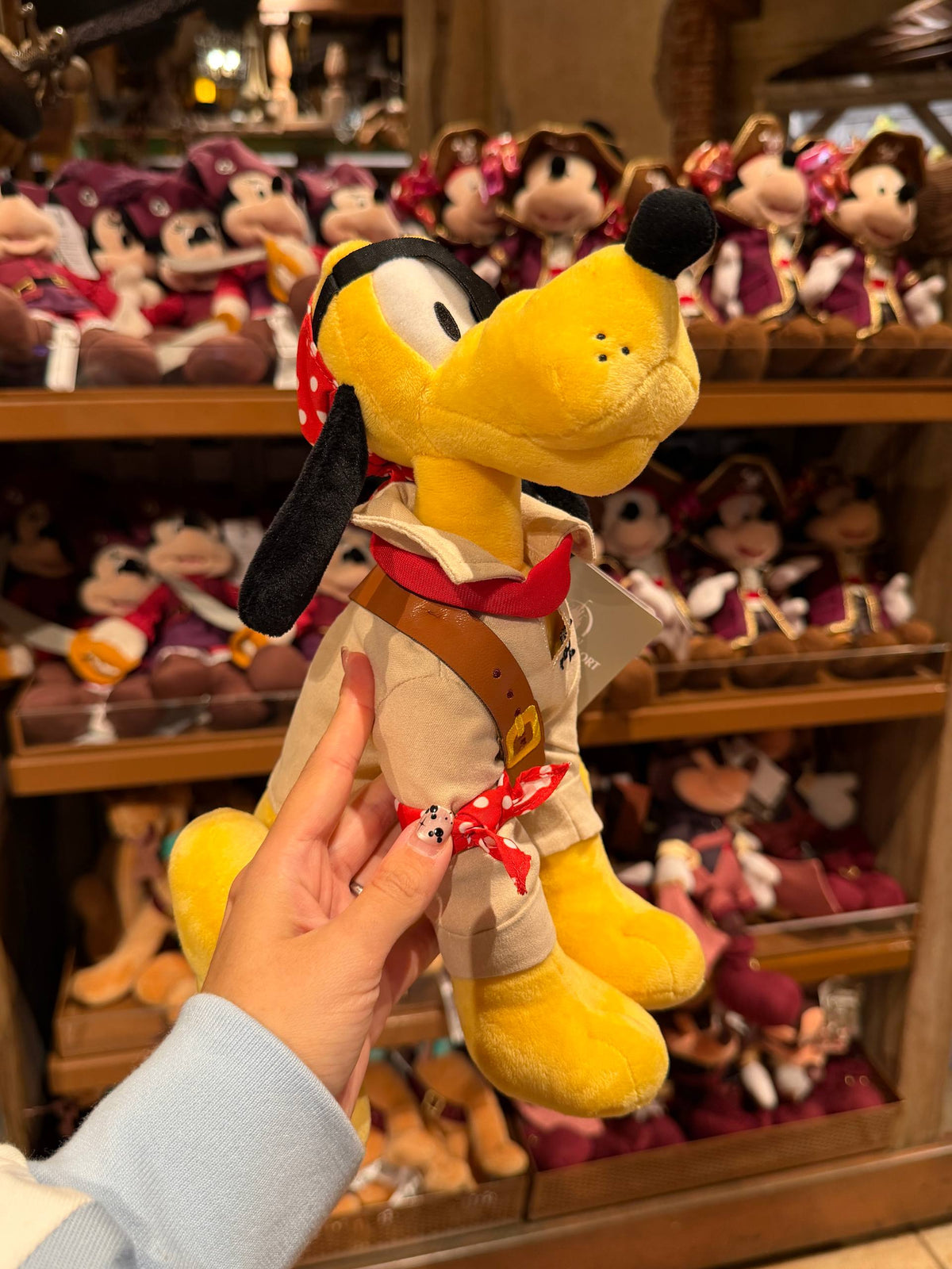 Peluche Pluto Pirata