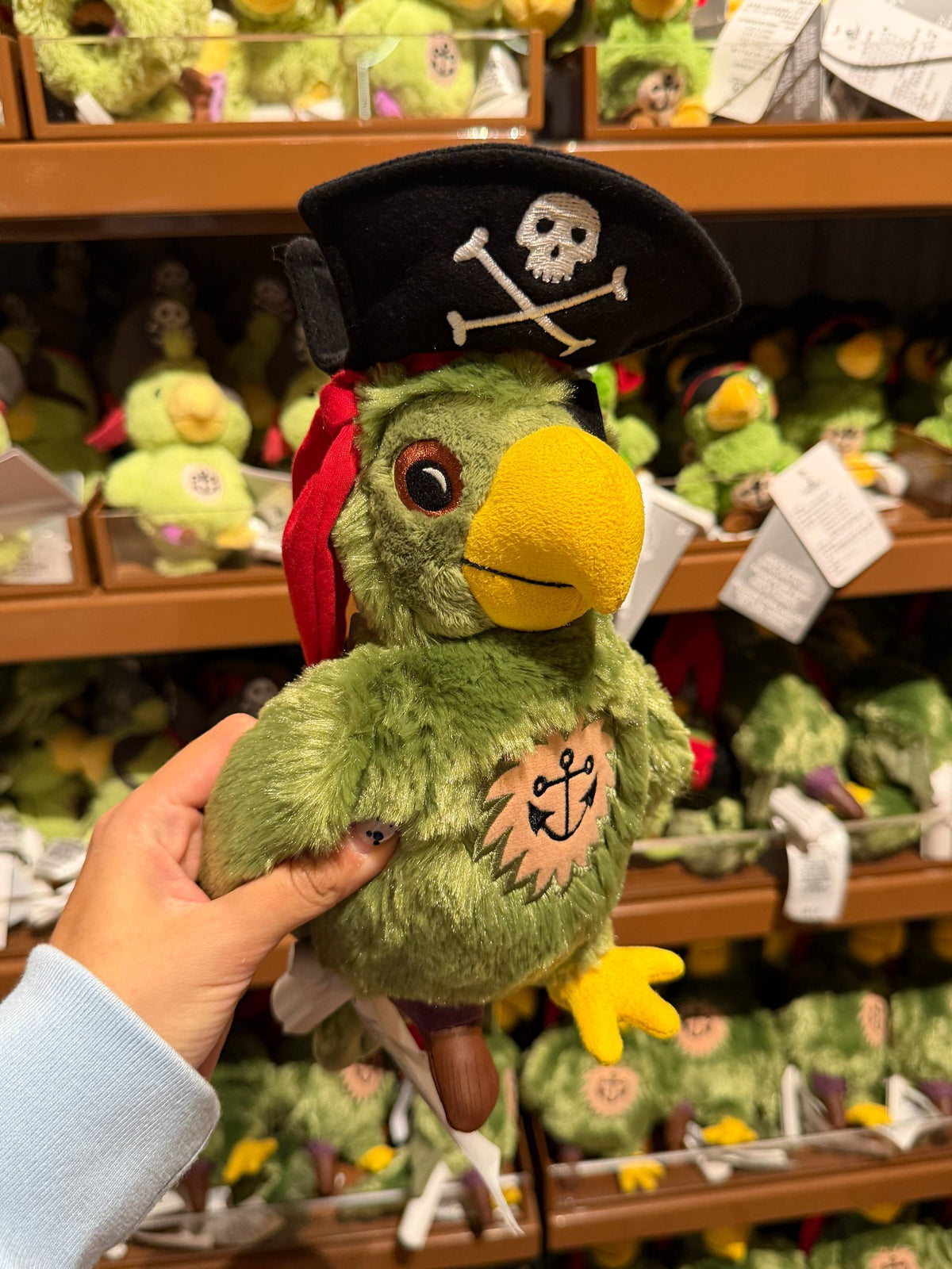 Peluche Loro Pirata Disney