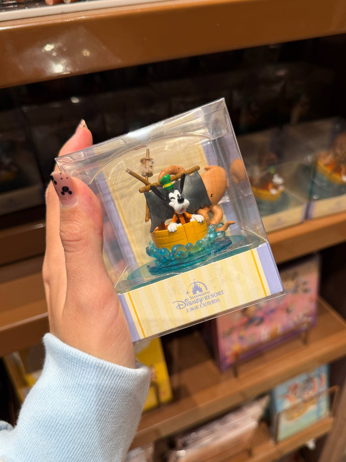 Figura Goofy Pirata en Barco