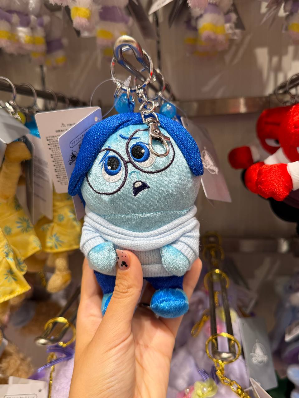 Llavero Peluche Tristeza Inside Out