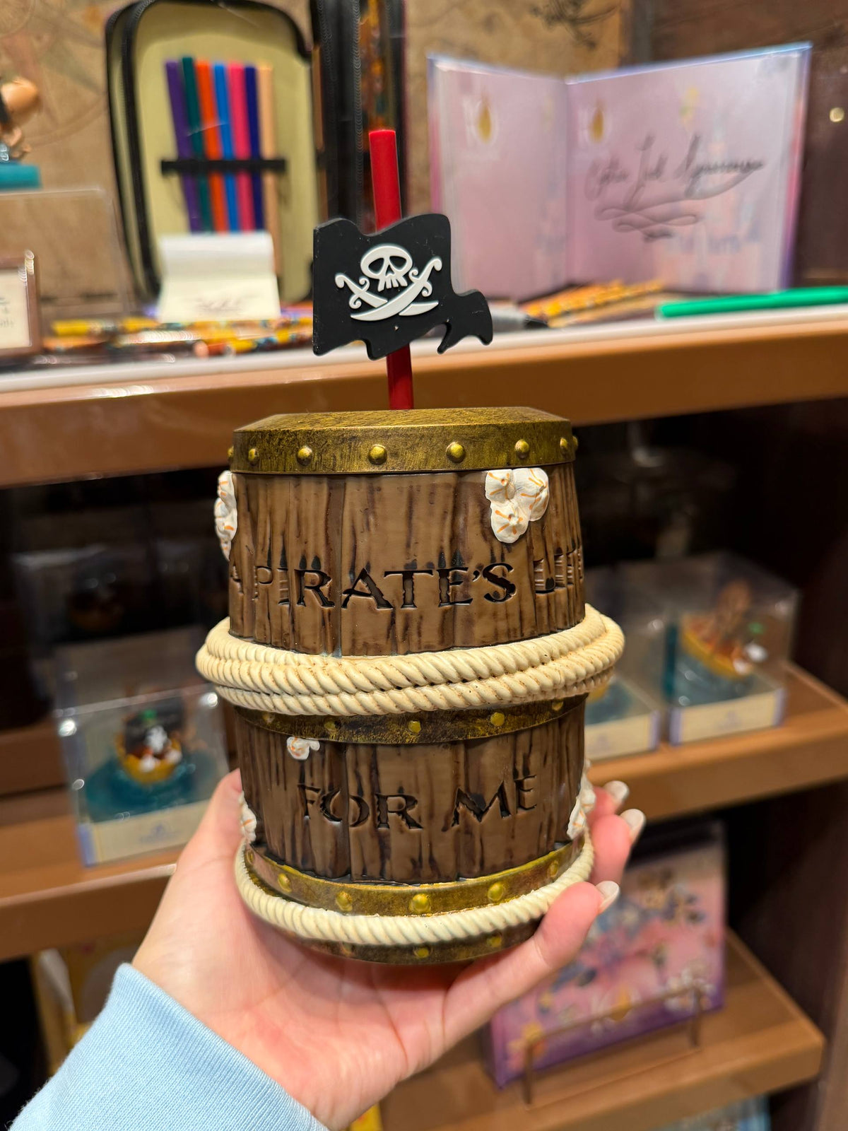Vaso Piratas del Caribe Barril Shanghai