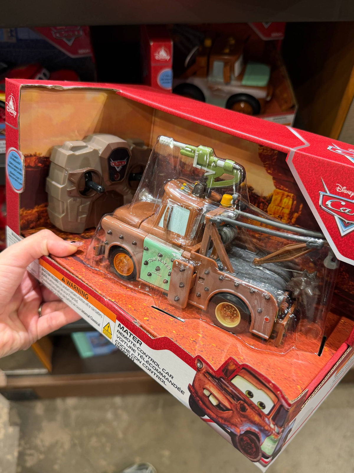 Juguete Matte de Cars a Control Remoto