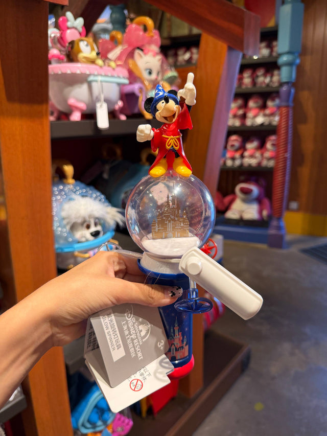 Glow Spinner Mickey Mouse con Castillo