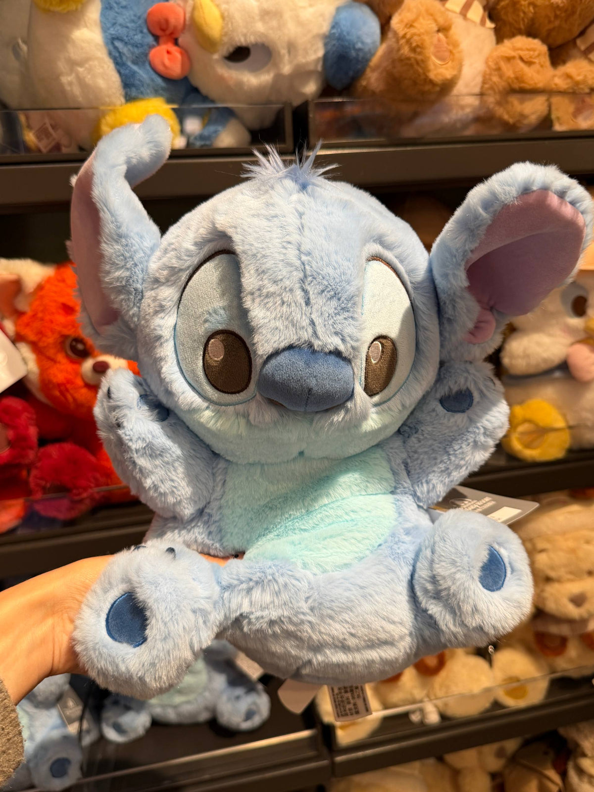 Peluche Stitch con Manchas Azules