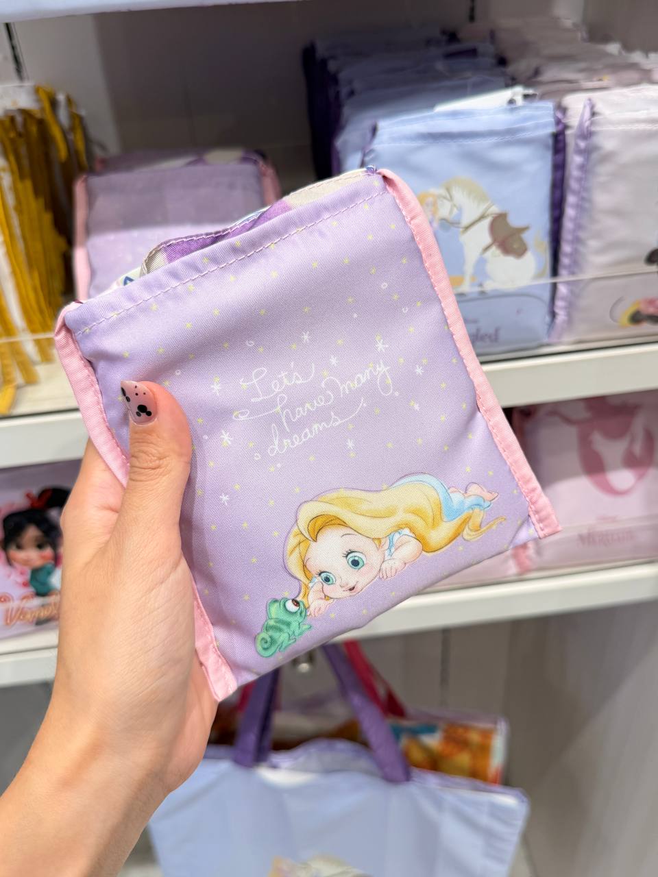 Bolsa Reutilizable Rapunzel con Pascal