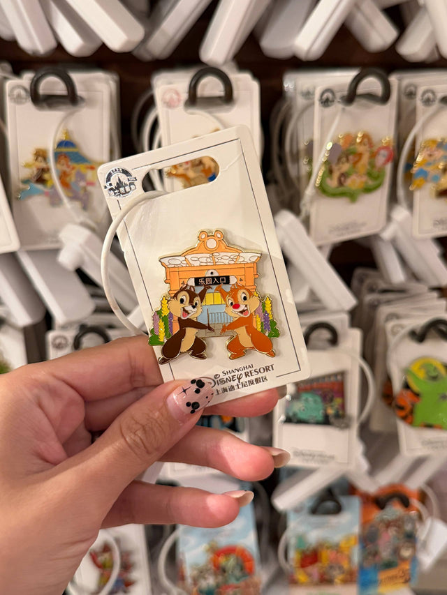 Pin Chip y Dale en la Entrada de Disney Resort