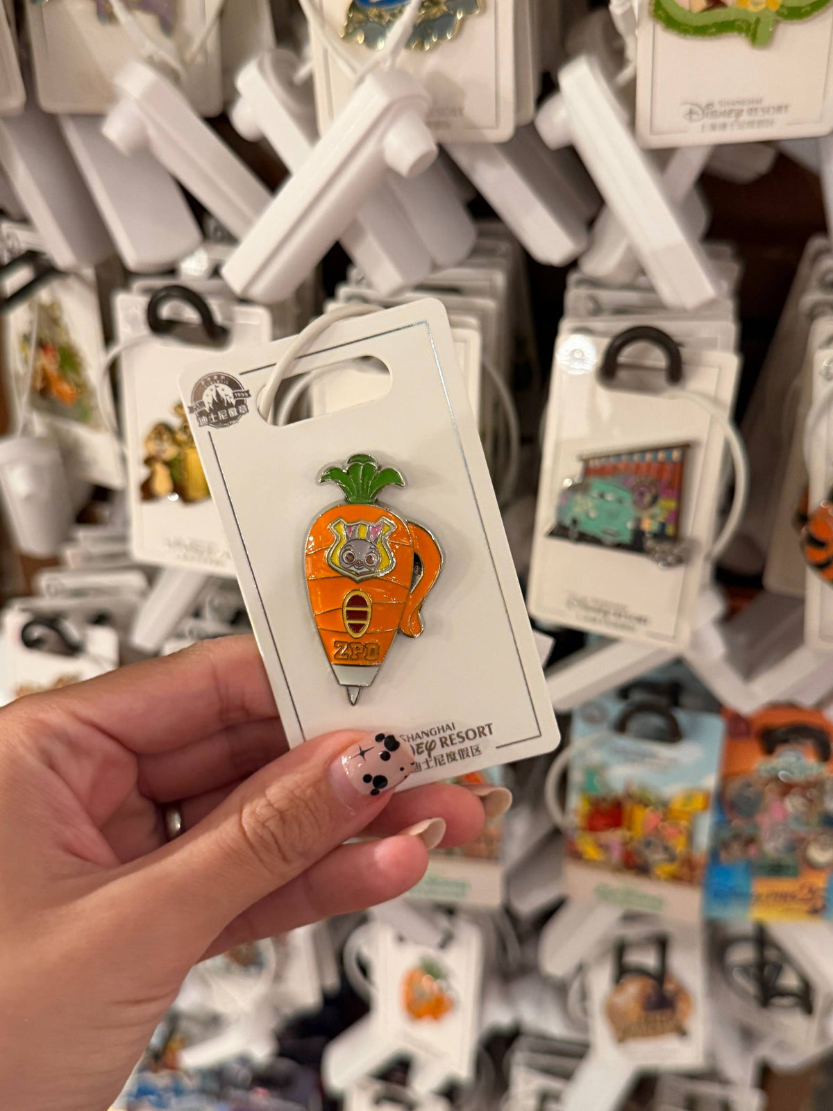 Pin Judy Hopps Zootopia Zanahoria ZPD