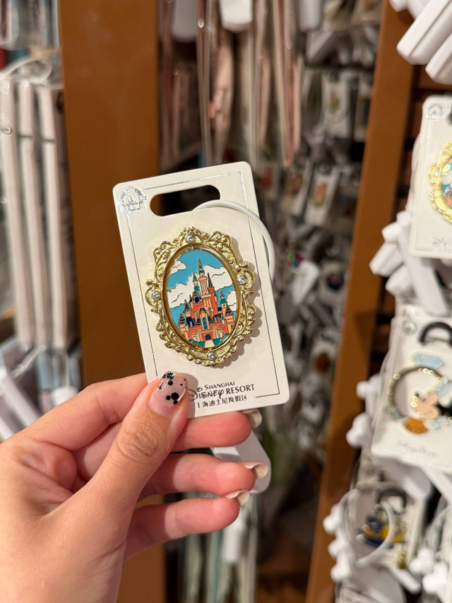 Pin Castillo de Shanghai Disney Dorado