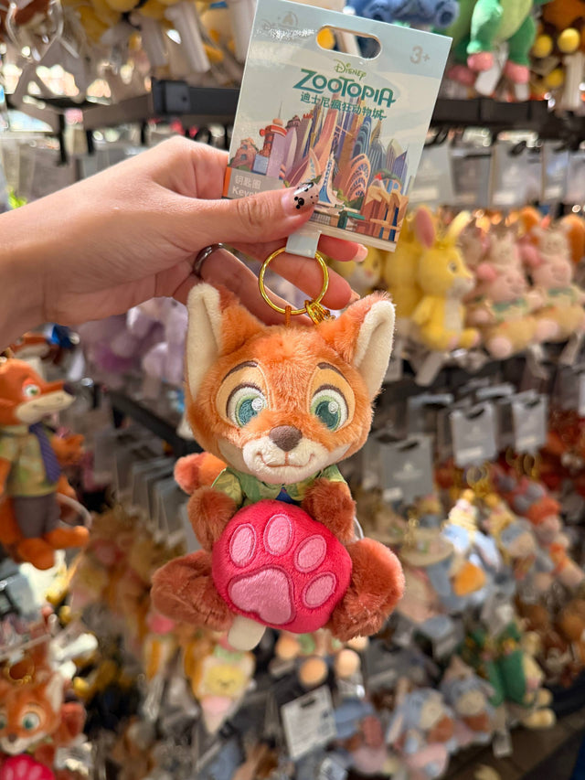 Llavero Nick Wilde con Huella Rosada