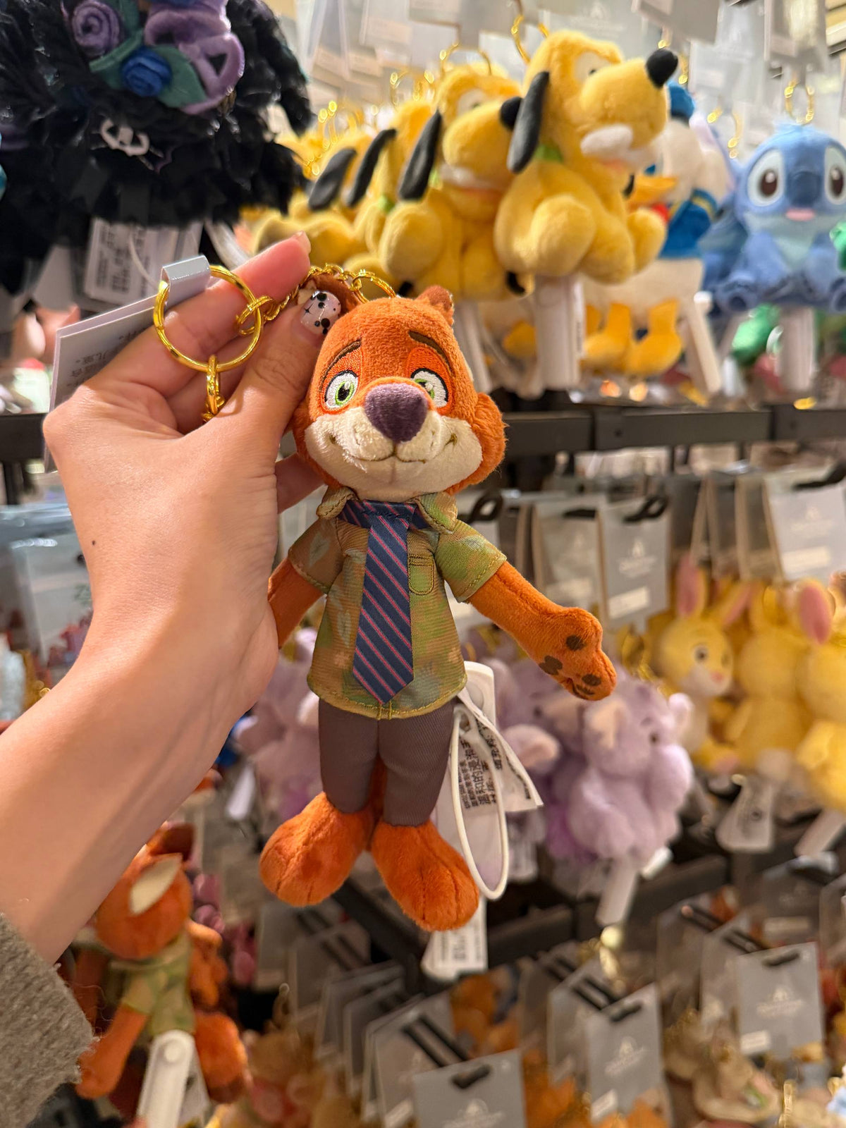 Llavero Nick Wilde con Camisa y Corbata