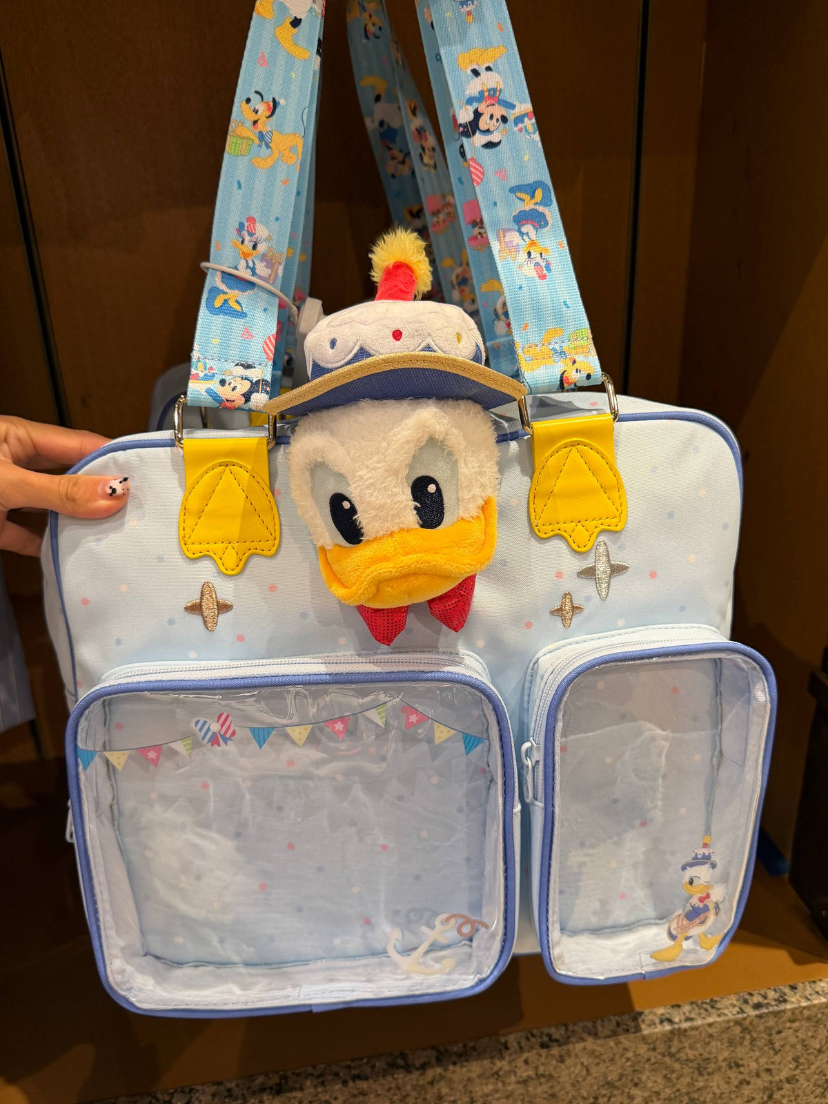 Bolso Donald con Rostro de Peluche