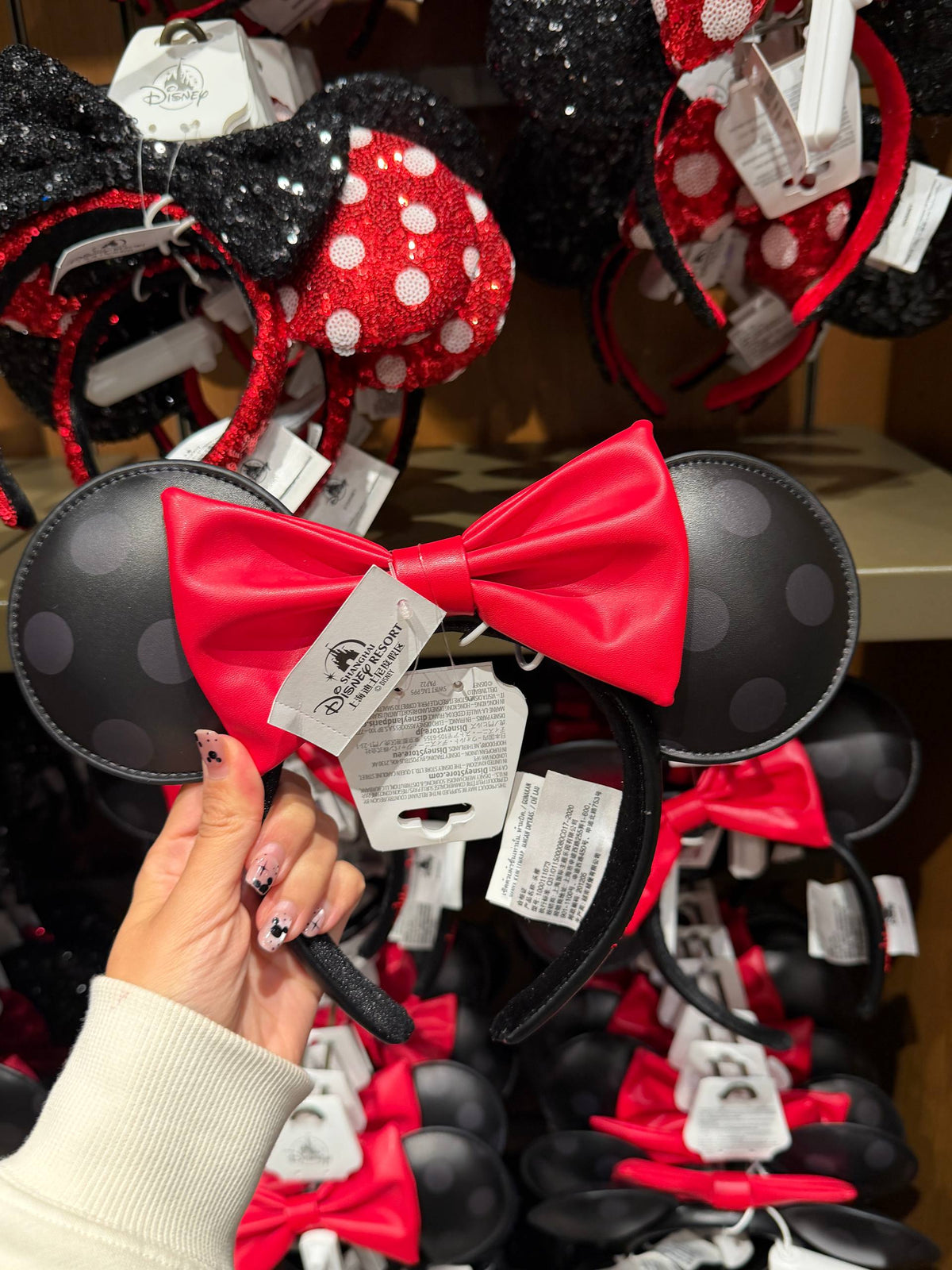 Accesorio de Pelo Minnie Lazo Rojo