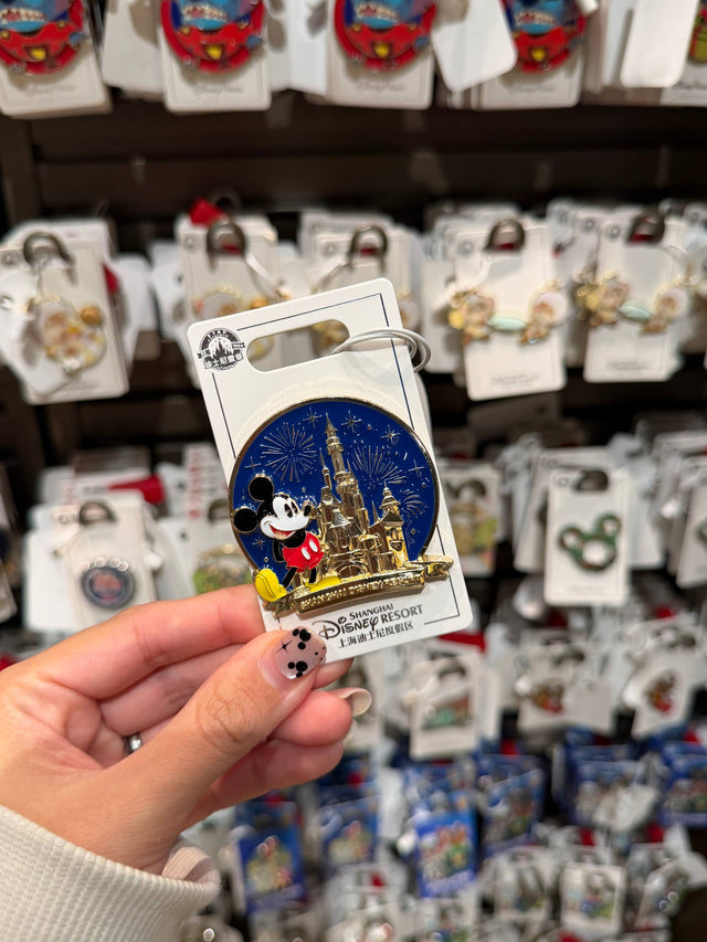 Pin Mickey Mouse Castillo Shanghai Disney Resort