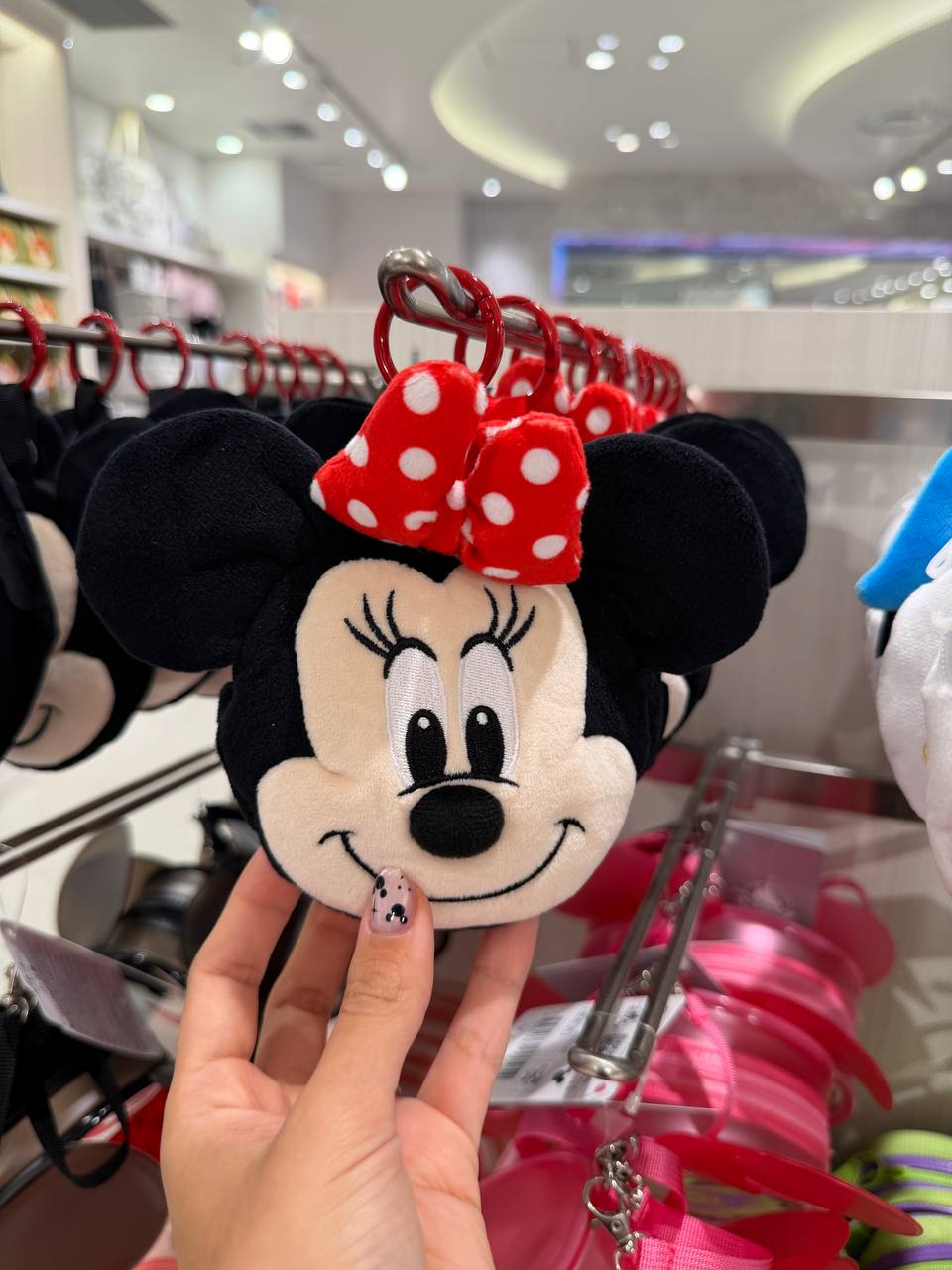 Monedero Minnie Lazo Rojo