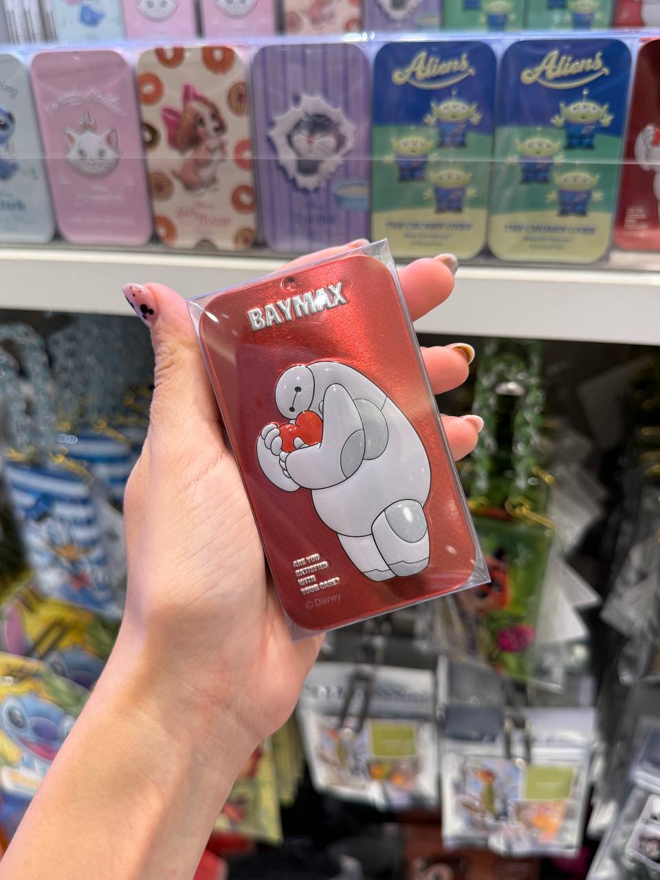Caja Metálica Baymax Roja