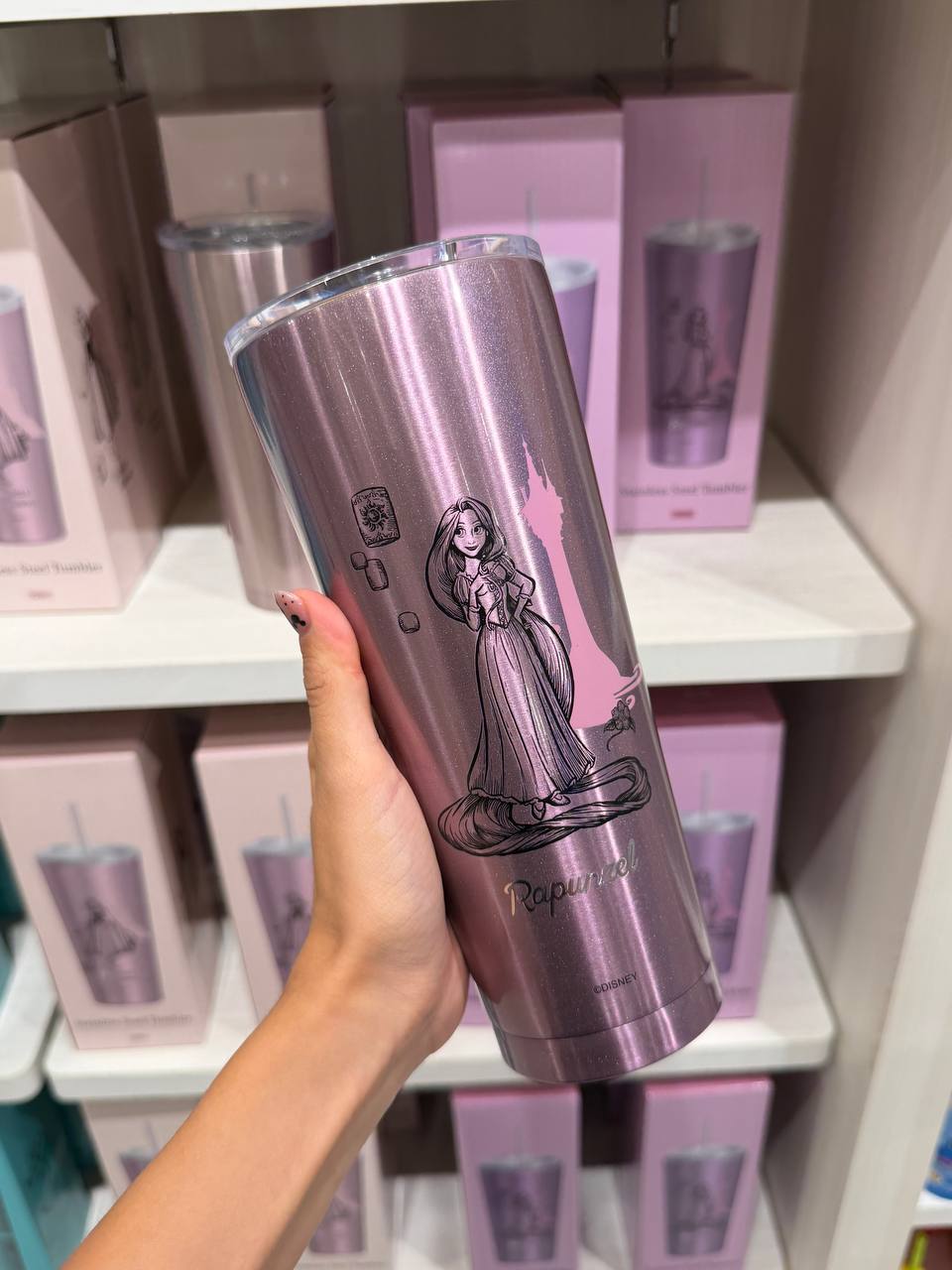 Vaso Térmico Rapunzel Disney