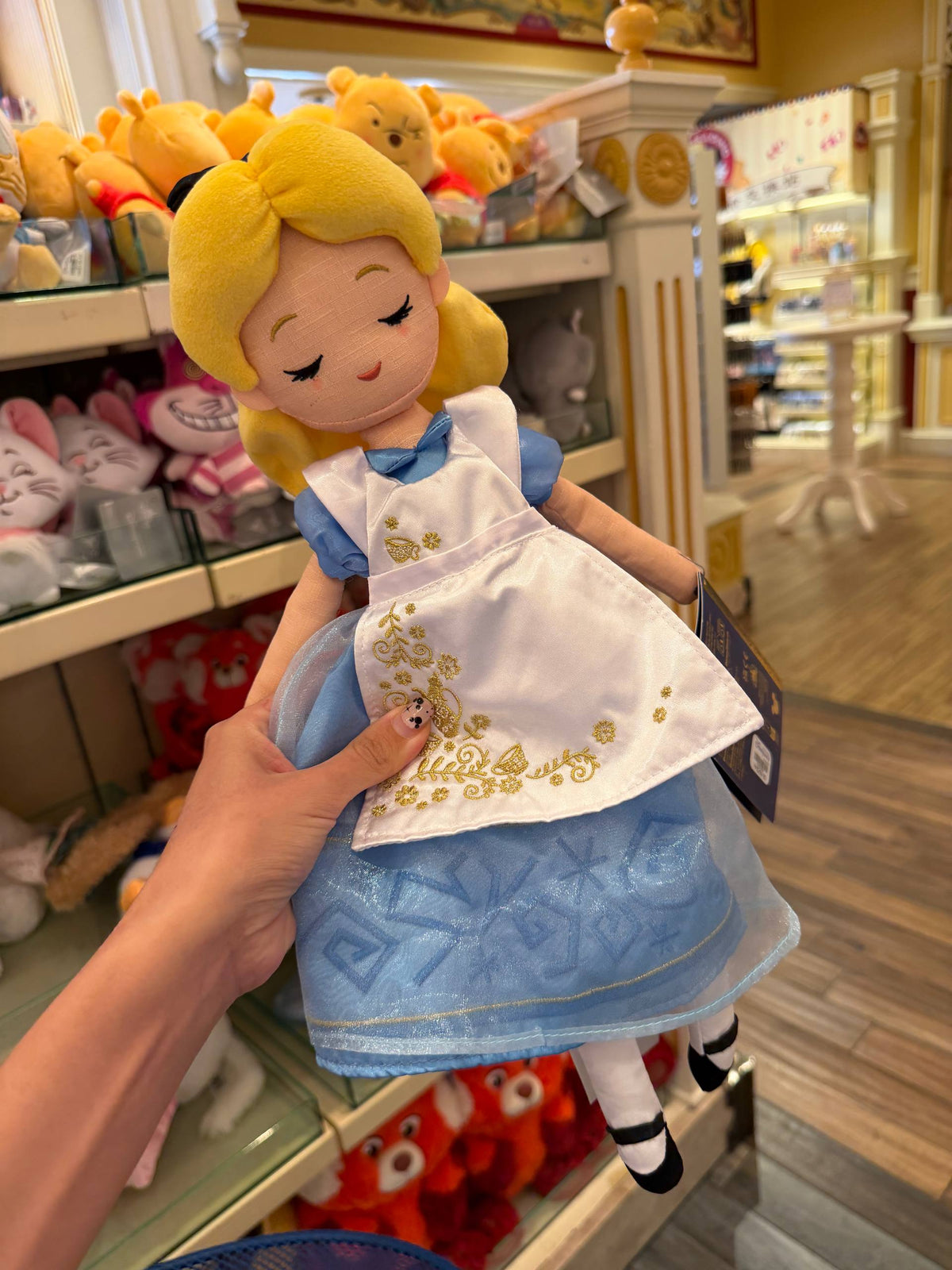 Peluche Alicia 75° Aniversario Disney