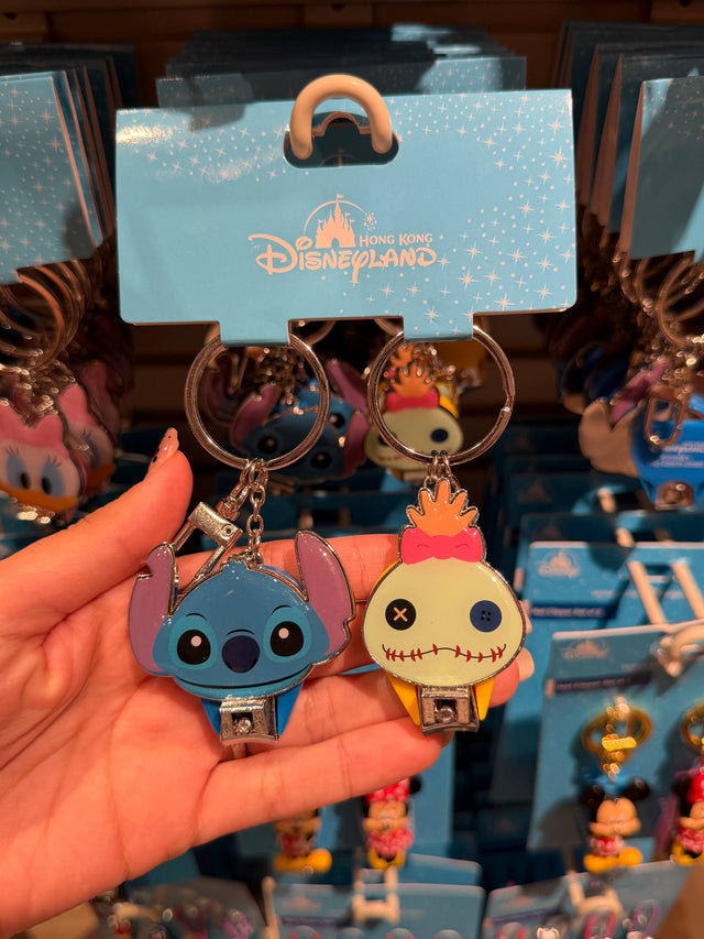 Llavero Cortaúñas Stitch y Jack Skellington