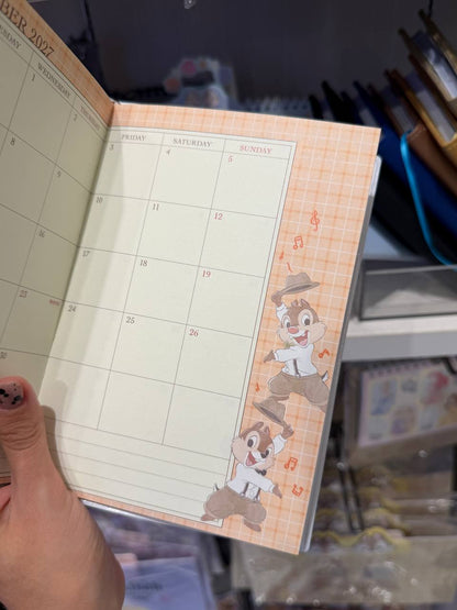 Planner 2027 Chip y Dale Bailarines